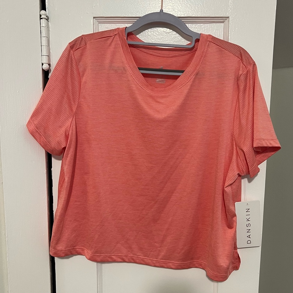 *NEW* Workout Cropped Texture T-shirt